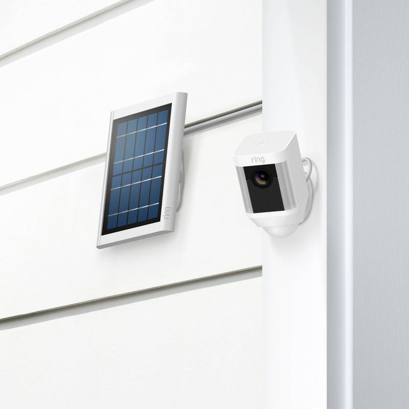 Ring Solar Panel for Spotlight Cam and Stick Up Cam - White