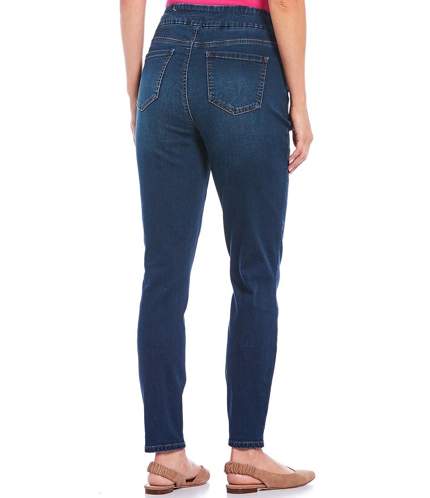 Westbound Petite Size the HIGH RISE fit Skinny Denim Pull-On Pants