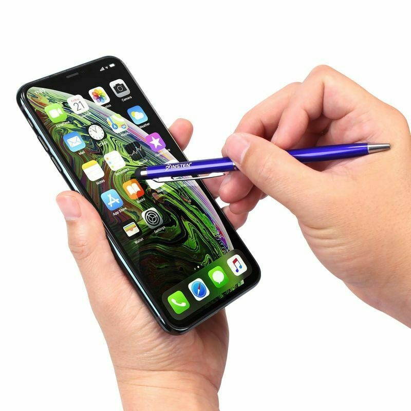 10X 2-in-1 Touch Screen Stylus + Ballpoint Pen For iPhone 11/X/XS Max/XR
