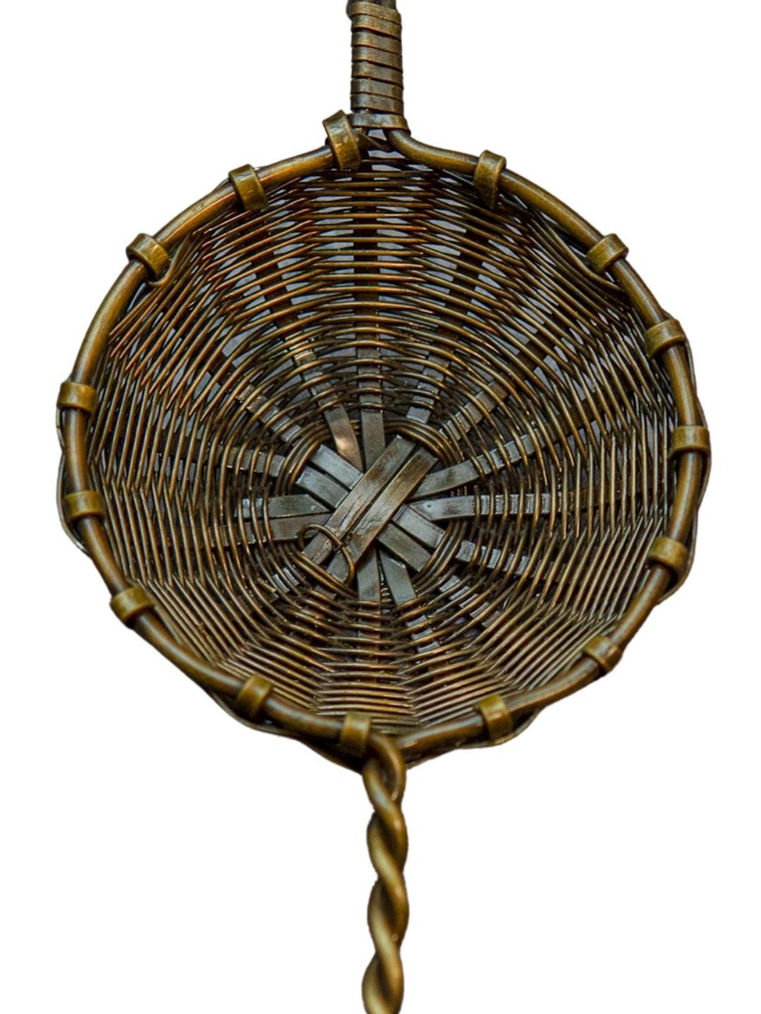 Ambi Handmade Brass Wire Mesh Small Tea Strainer