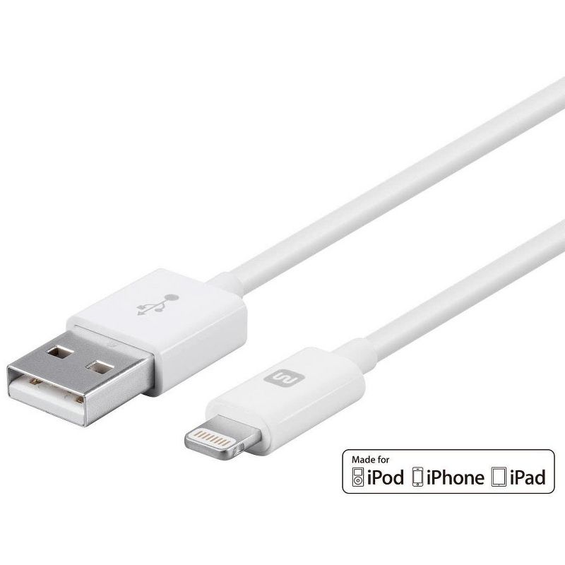 Tripp Lite USB-A to Lightning, USB Micro-B and USB-C Sync/Charge Cable, Black, 6 ft.