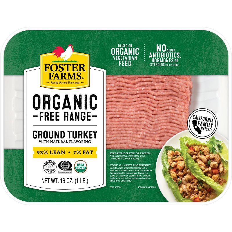Butterball All Natural Fresh 93/7 Ground Turkey - 3lbs