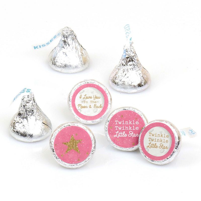 Big Dot of Happiness 40th Milestone Birthday - Mini Wine and Champagne Bottle Label Stickers - Birthday Party Favor Gift for Women and Men - Set of 16