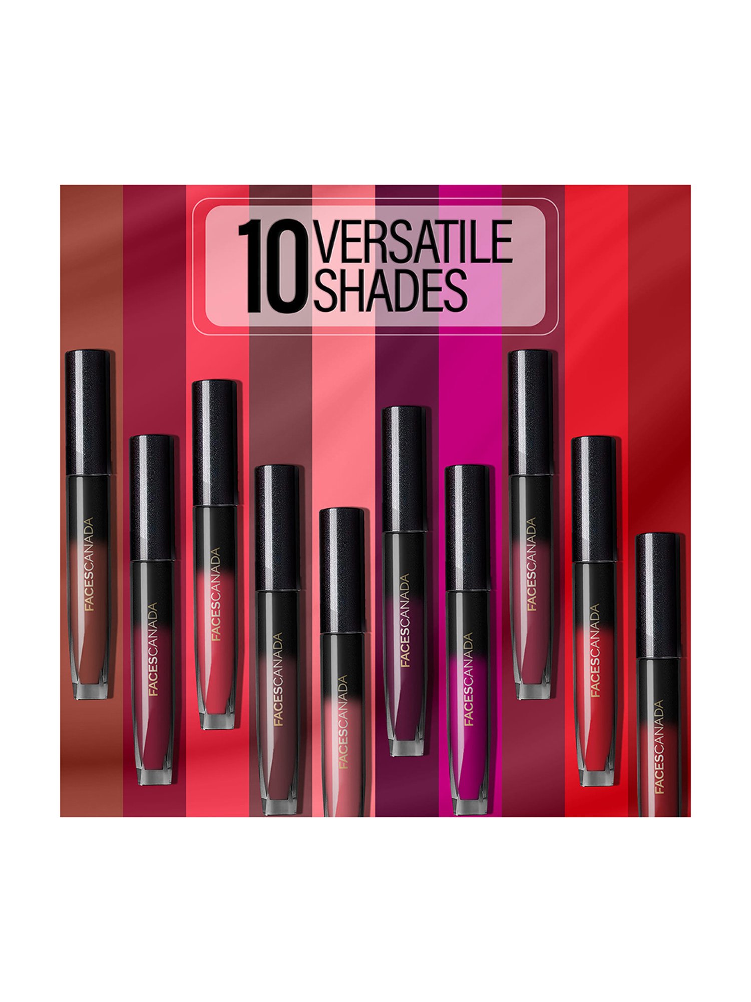 FACES CANADA Comfy Silk Lip Color Zealous Red 10 - 3 ml