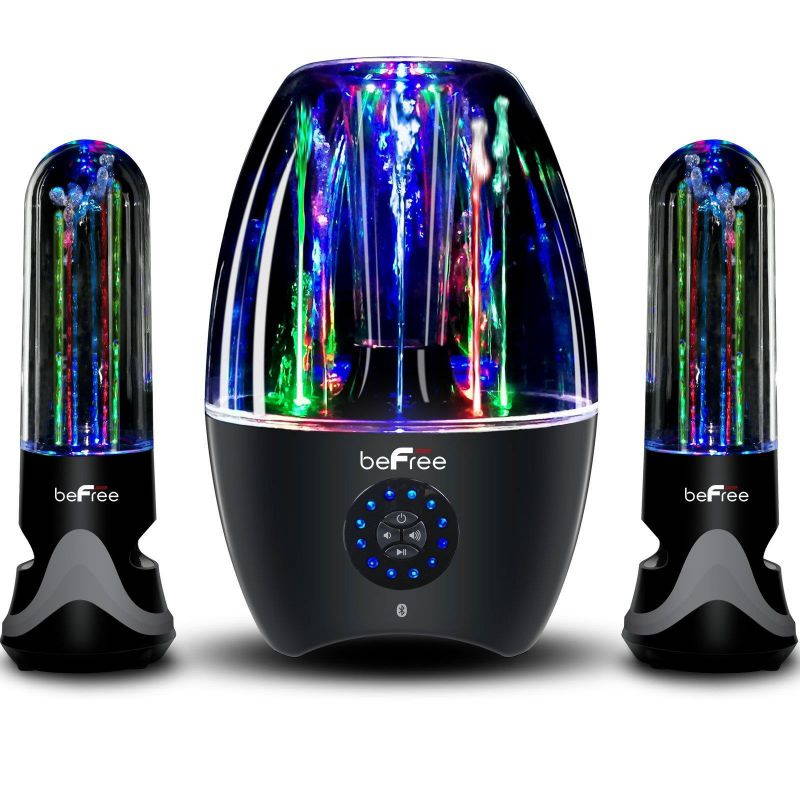 Befree Sound BFS-33X 2.1 Channel Wireless Multimedia LED Dancing Water Bluetooth Sound System