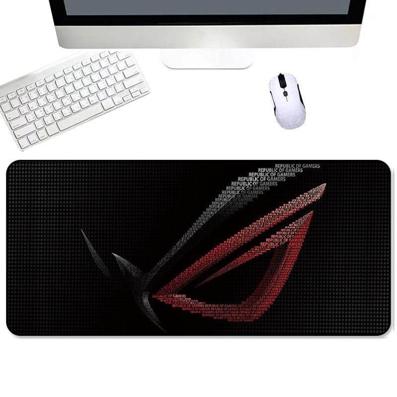 Large Mouse Pad Locking Edge Gaming Keyboard Mat Anti-slip Natural Rubber Fashion Office Notebook Pad