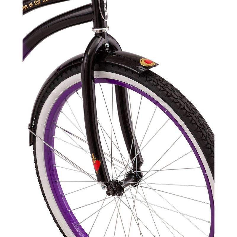Disney Women's Evil Queen 26" Cruiser Bike - Purple/Black