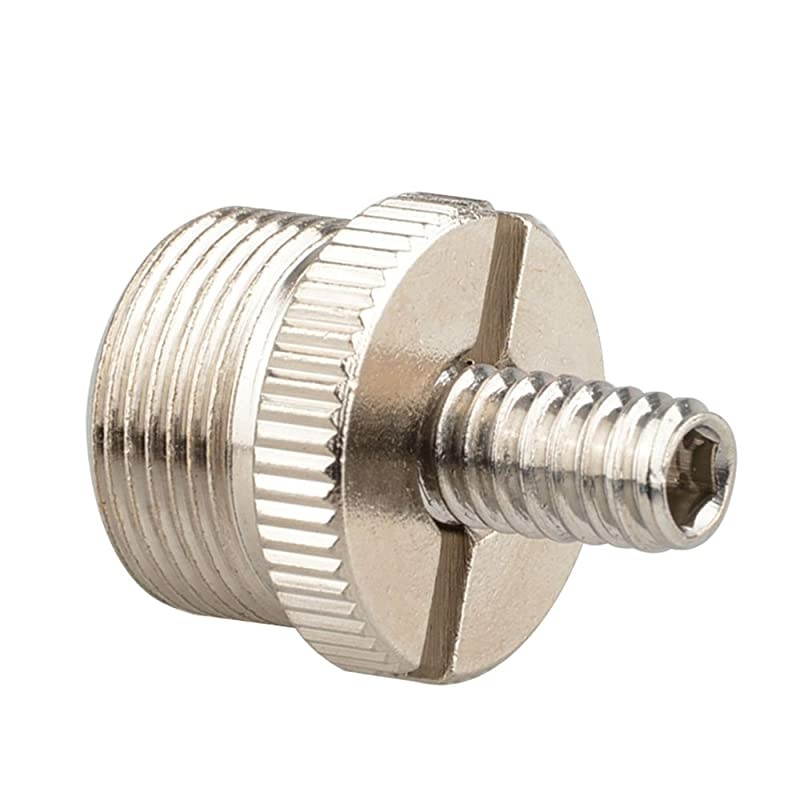 Thread Adapter 5/8" male to 1/4-20 male Microphone Mount Adapter