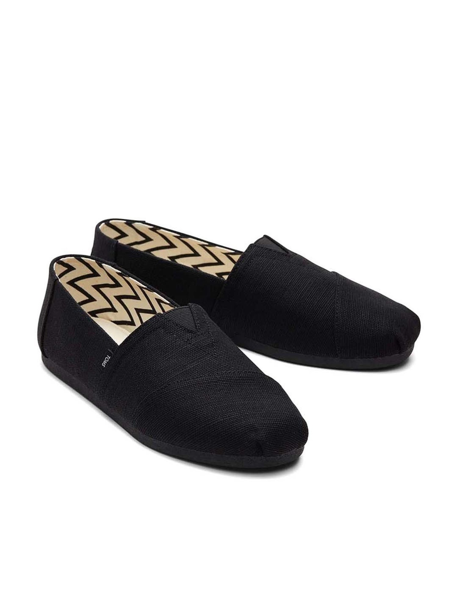TOMS Heritage Men's Black Espadrille Shoes