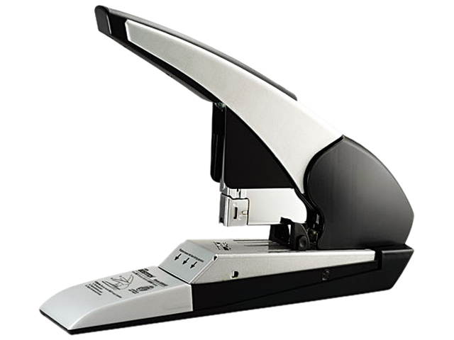 Stanley Bostitch B380HD-BLK Heavy-Duty Stapler, 180-Sheet Capacity, Black/Beige