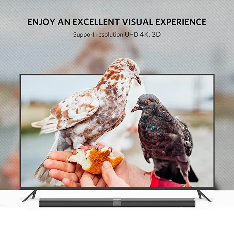 Micro HDMI to HDMI Cable Adapter 4K 60Hz Ethernet Audio Return Compatible for GoPro Hero 7 Black Hero 5 4 6 Raspberry Pi 4 Sony A6000 A6300 Camera Nikon B500 Lenovo Yoga 3 Pro Yoga 710 6FT