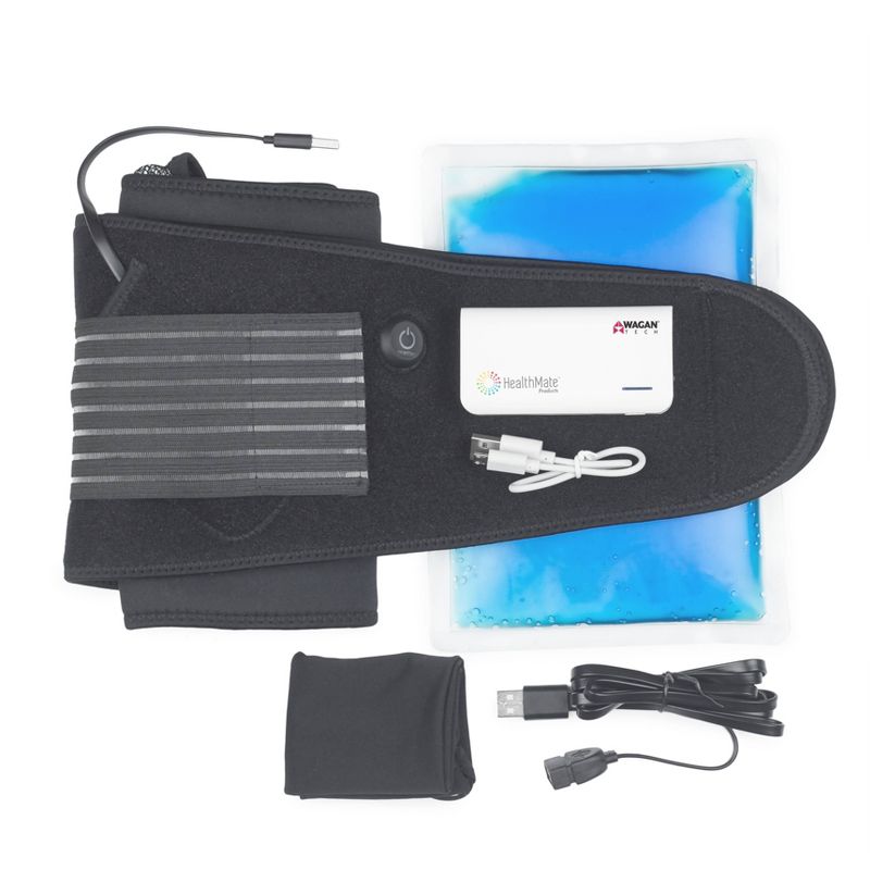 Wagen Active Heat Back Wrap Black