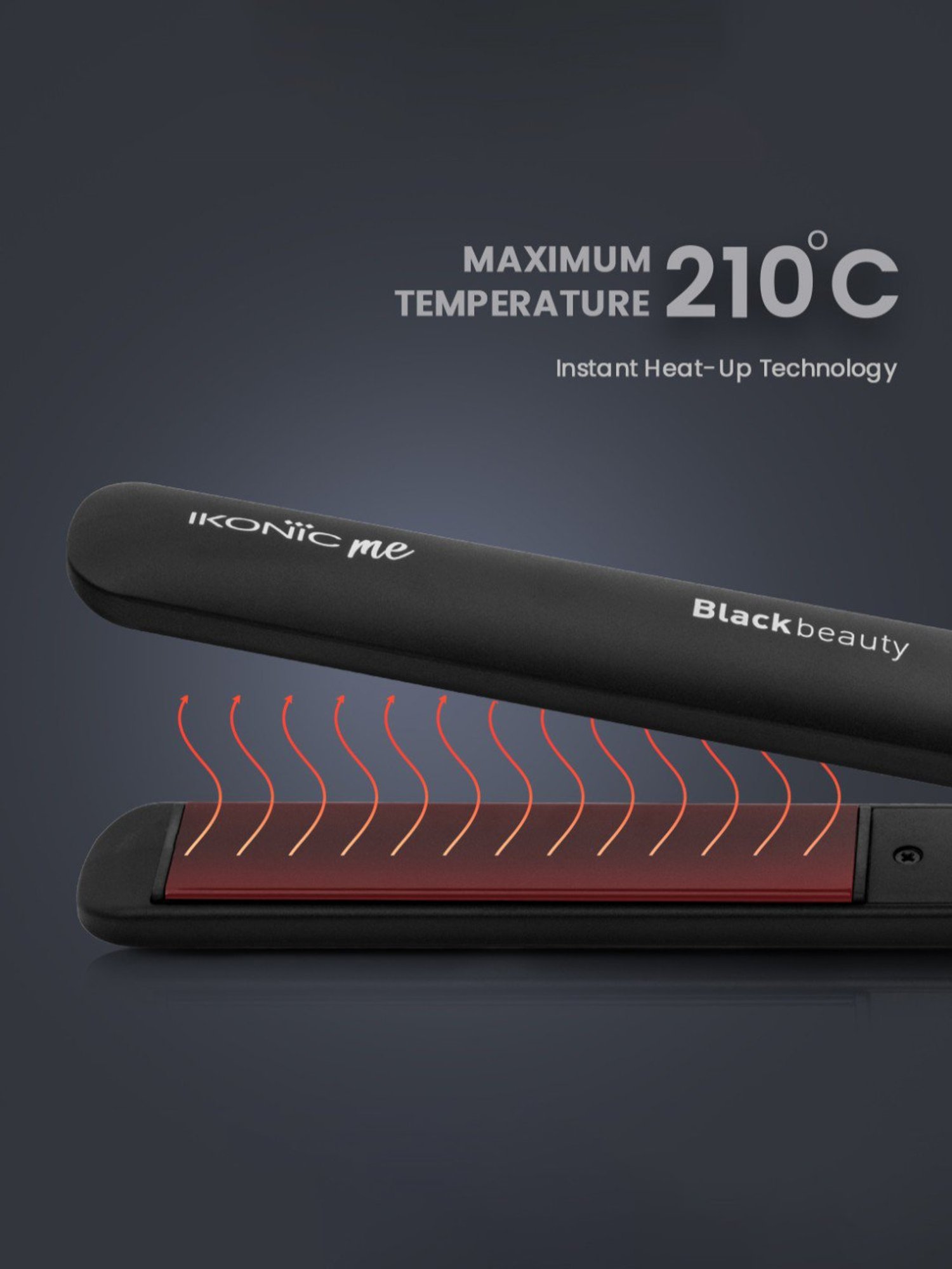 Ikonic Me Black Beauty Hair Straightener