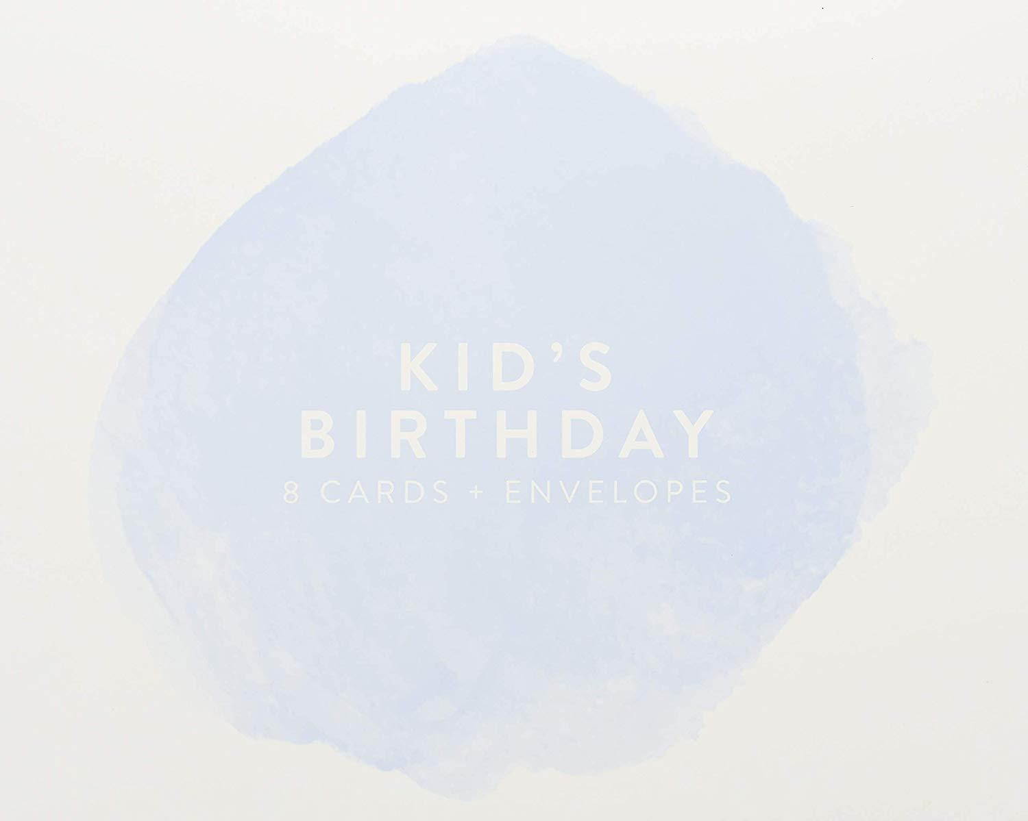 American Greetings Premium Kids Birthday Greeting Card Collection, 8-Count