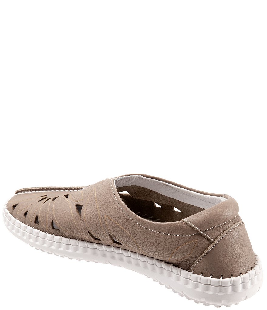 Bueno Labella Floral Laser Cut Slip-Ons