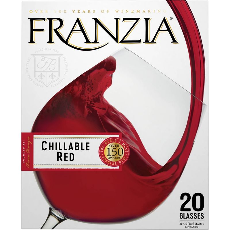 Franzia Chillable Red Blend Wine - 3L Box
