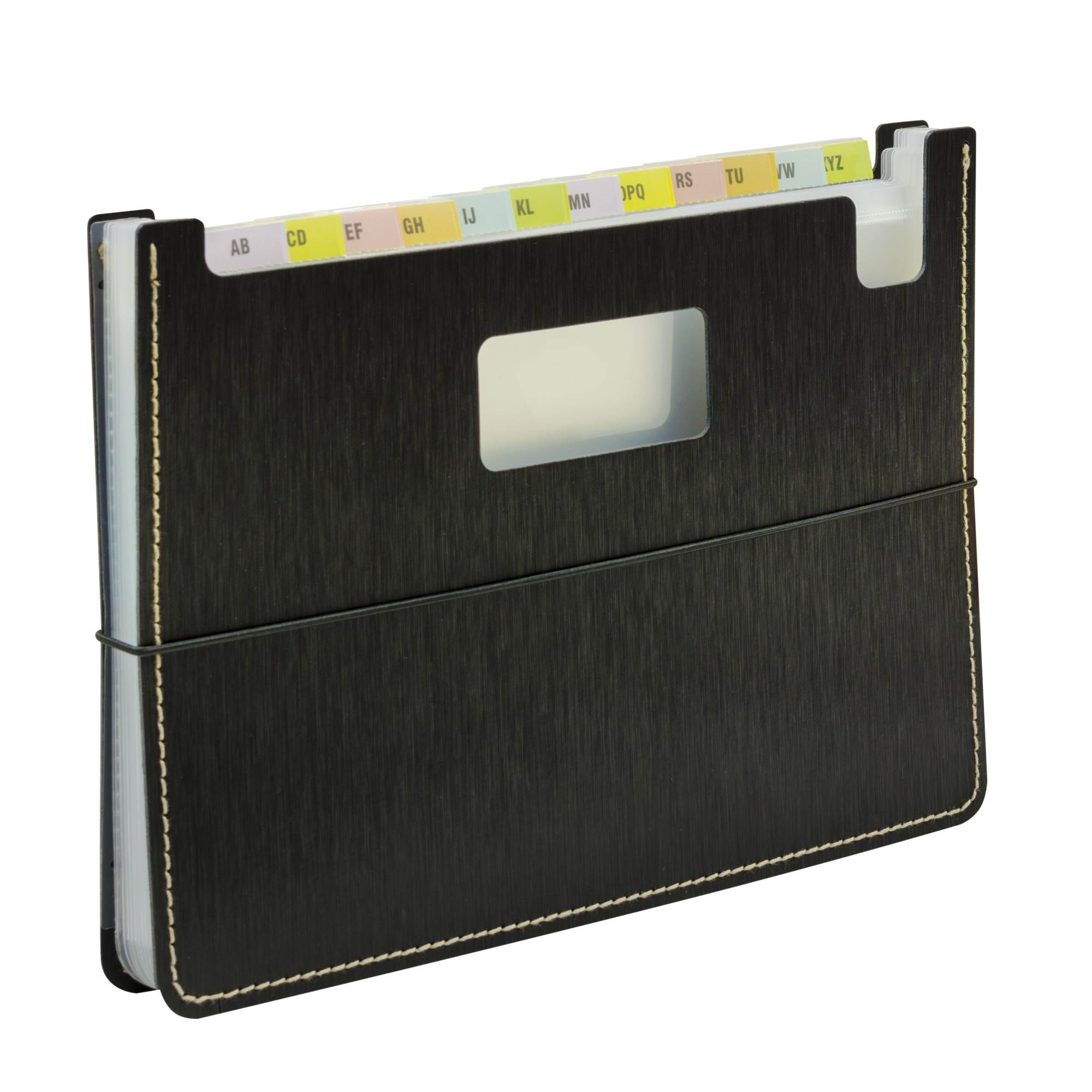 C-Line Expanding File 13-Pocket 13"Wx9-1/4"Lx9/10"H Black 53301