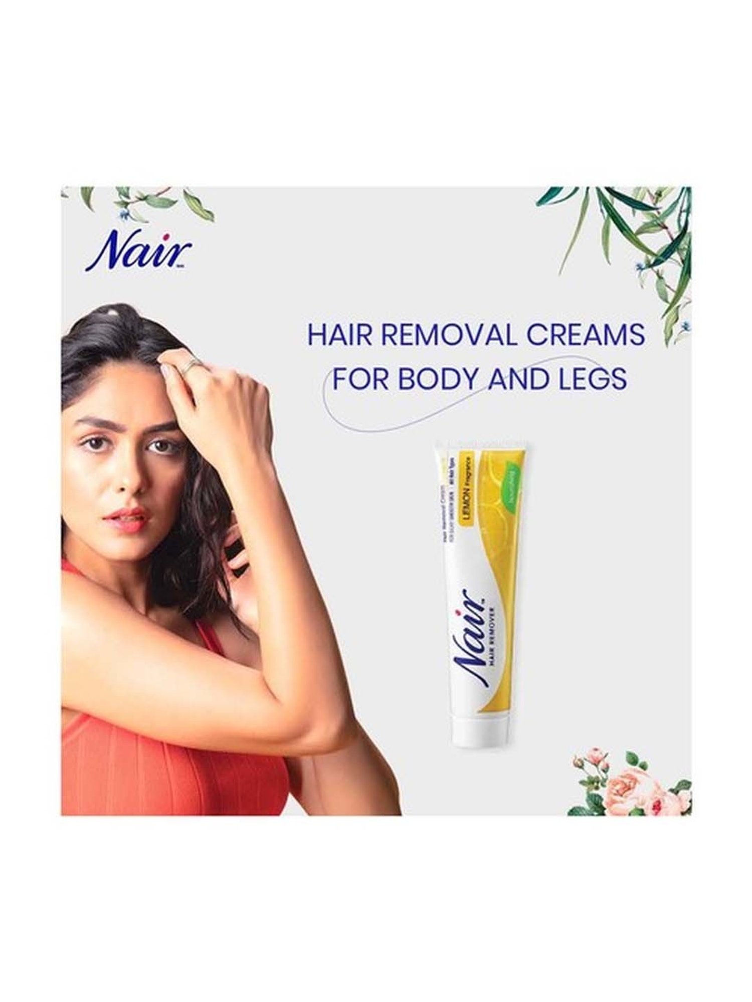 NAIR Hair Remover Cream - Lemon Fragrance - 110 gm