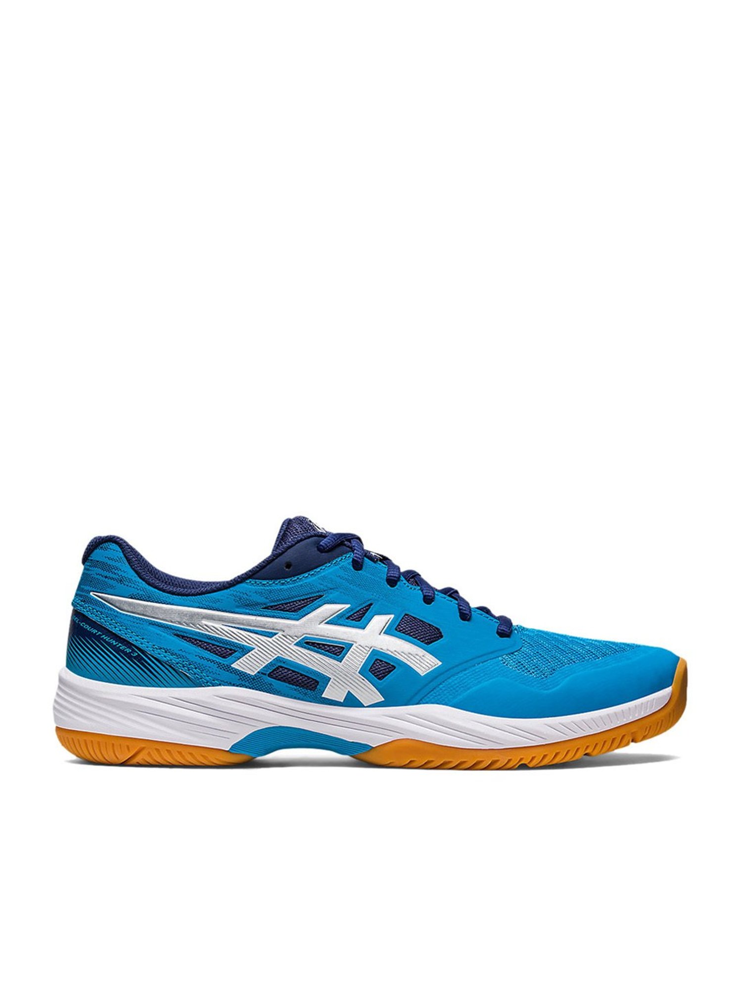 Asics Men's GEL-Court Hunter 3 Island Blue Indoor Court Shoes