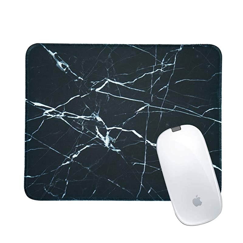 3 Pack Mouse Pad with Stitched EdgeComputer Mouse Pad with NonSlip Rubber BaseMouse Pads for Computers Laptop Mouse 102 x 82 inch 3Marble Crystal Quicksand 3 Pack