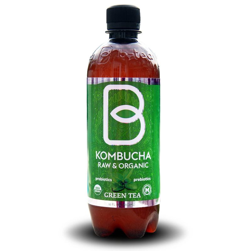 B-Tea Raw & Organic Variety Pack - 6pk/16 fl oz Bottles