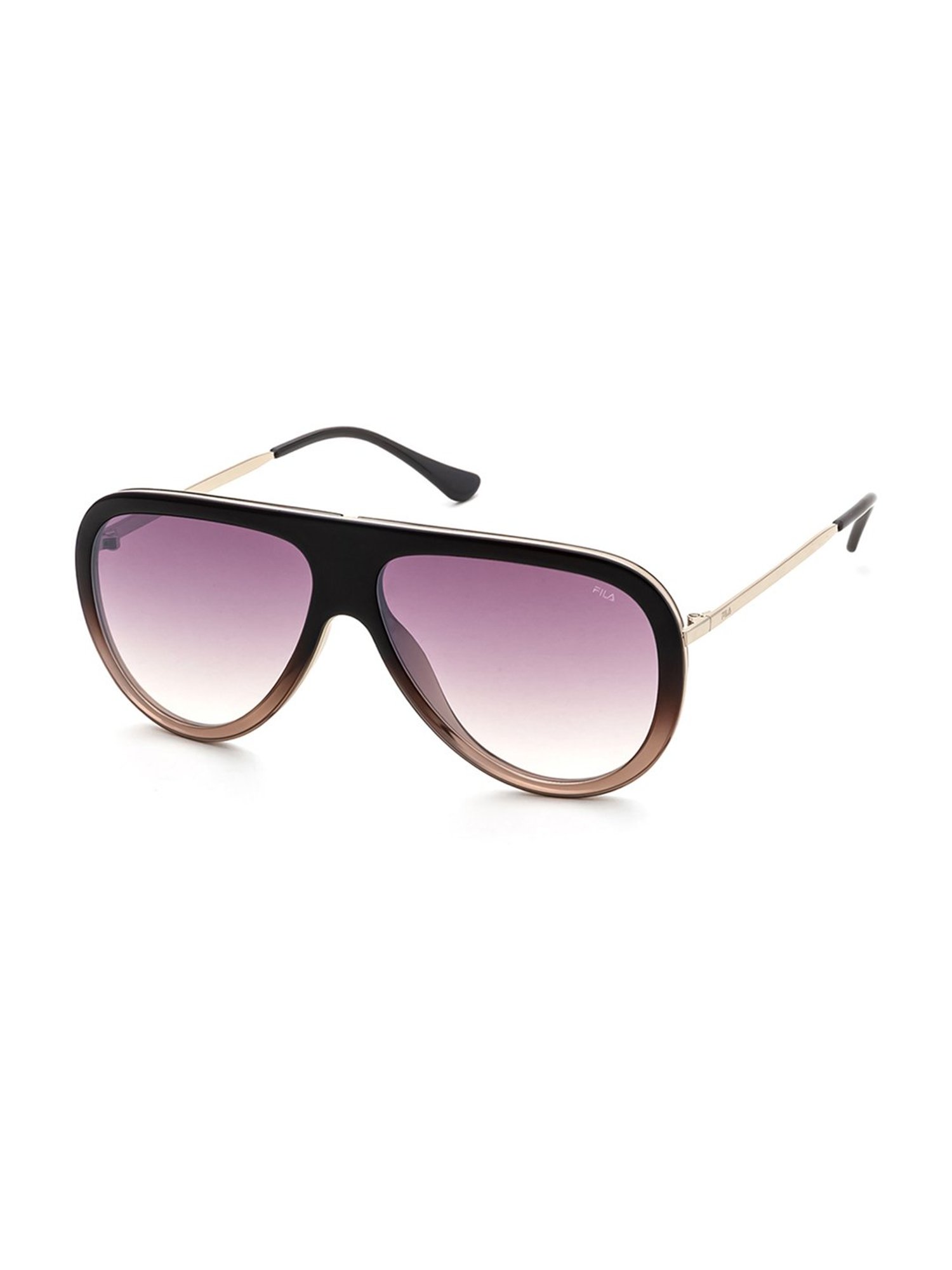 Fila Purple Aviator UV Protection Sunglasses for Men