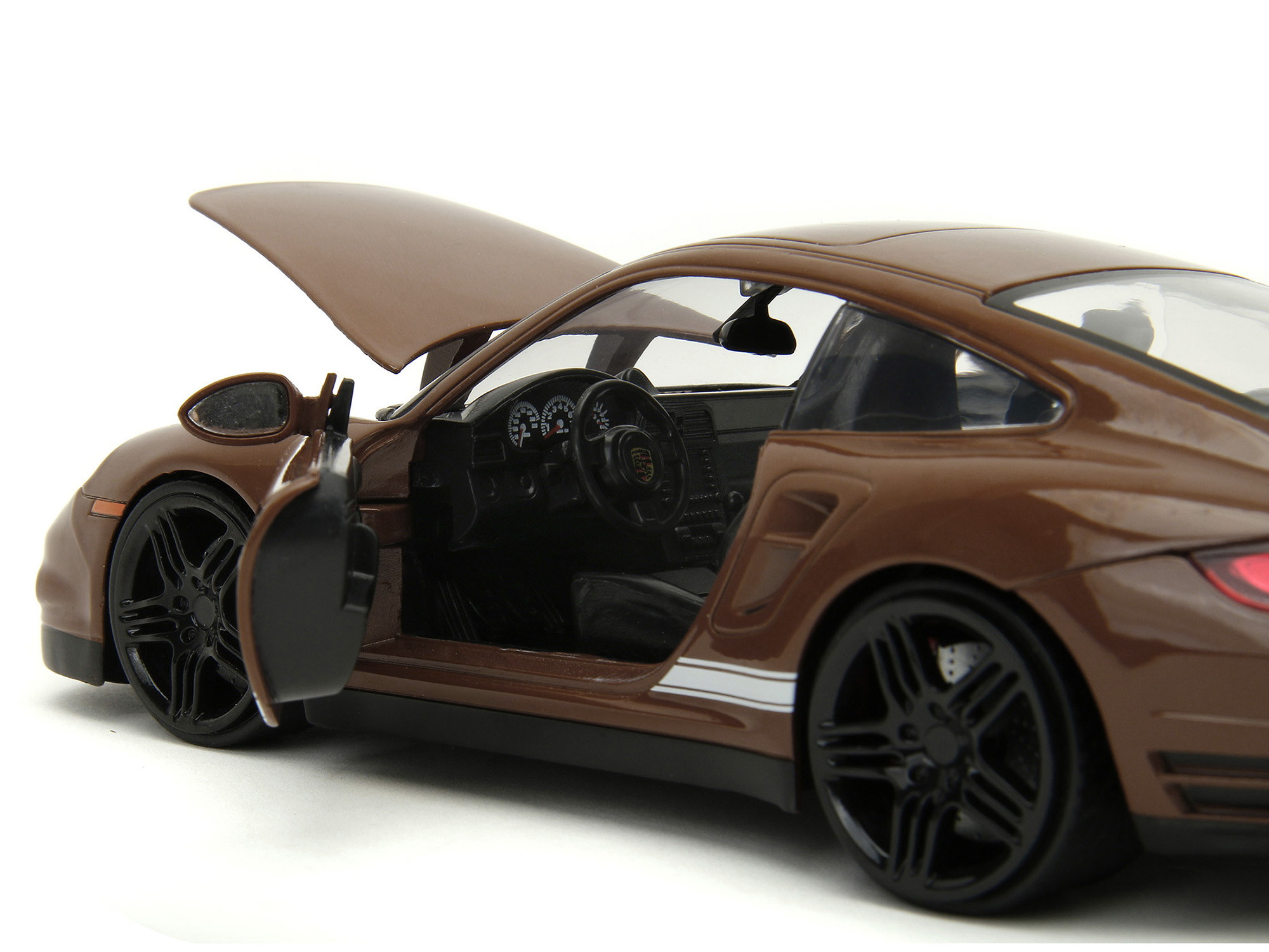 Porsche 911 GT3 RS (996) Red with Graphics "Marvel's Spider-Man" 1/32 Diecast Model Car by Jada