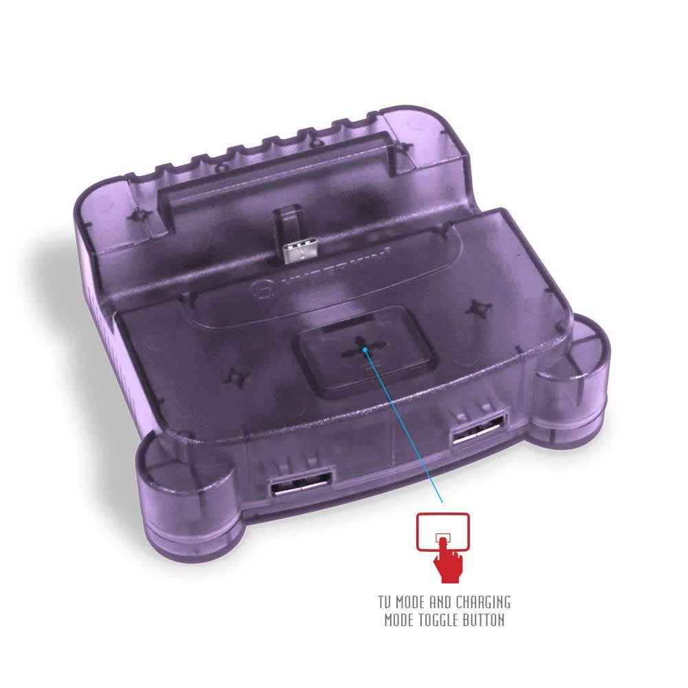 Hyperkin RetroN S64 Console Dock for Nintendo Switch (Purple)