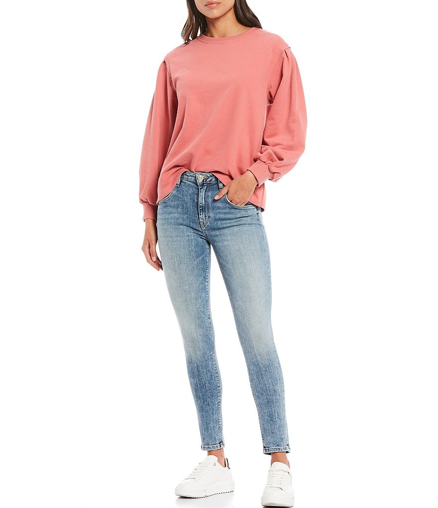 Hudson Jeans High Rise Skinny Jeans