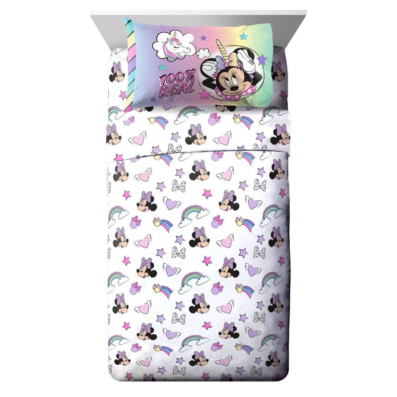 Full Minnie Mouse Unicorn Dreams Bed in a Bag