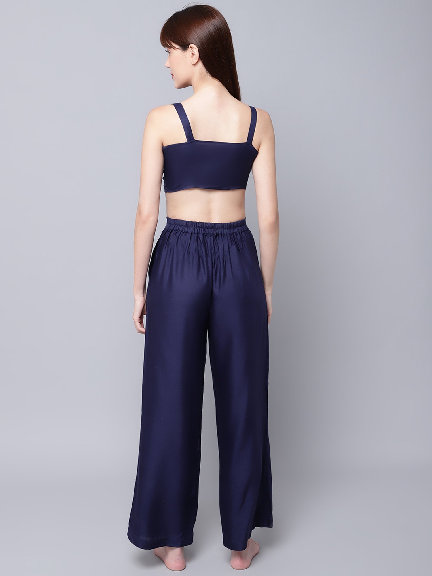 Erotissch Navy Beachwear Co-Ord Set