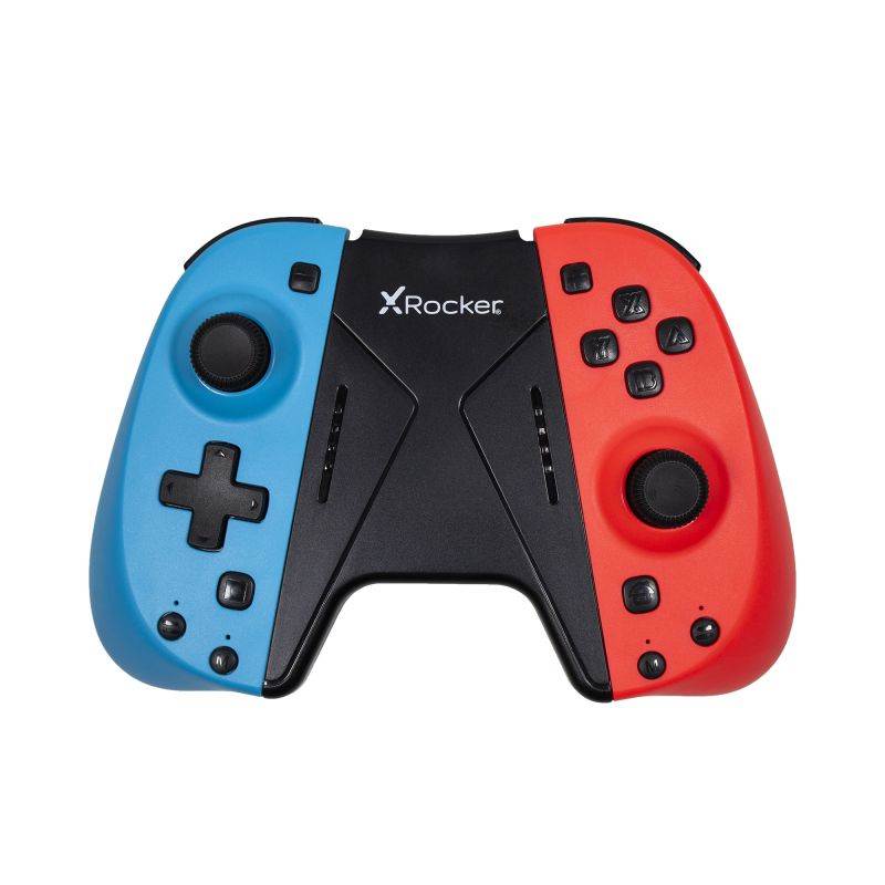 X Rocker Gaming Wireless Grip-Con Controller, Red/Blue