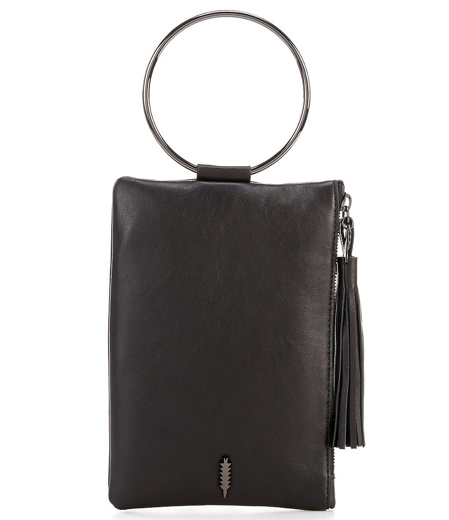 Kate Landry Satin Buckle Clutch Bag