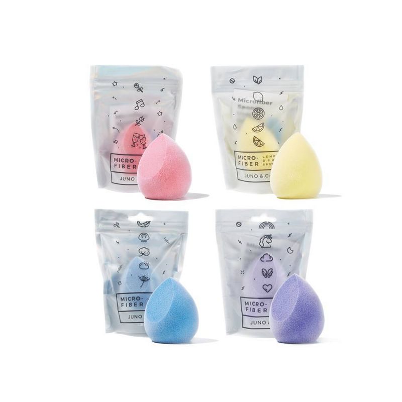 JUNO & Co. Microfiber Sponge Bundle - 4ct