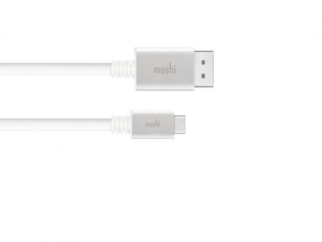 Moshi USB-C to DisplayPort Cable 1.5m/5ft, Support 5K@60 Hz, 4K HDR, Bi-Directional, VESA Certified, Aluminum Housing, Thunderbolt 3 Compatible