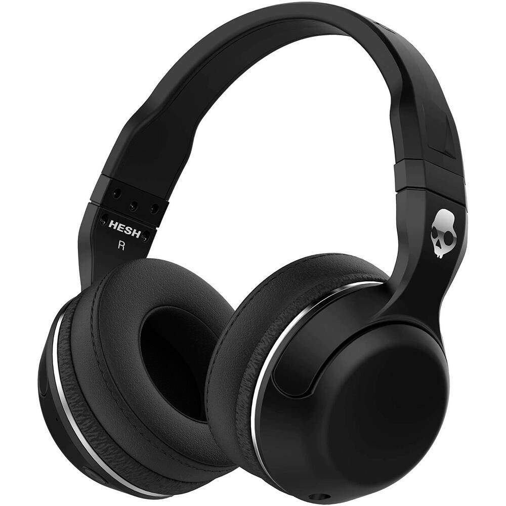 Skullcandy Bluetooth Hesh - Black Wireless Bluetooth Headphones