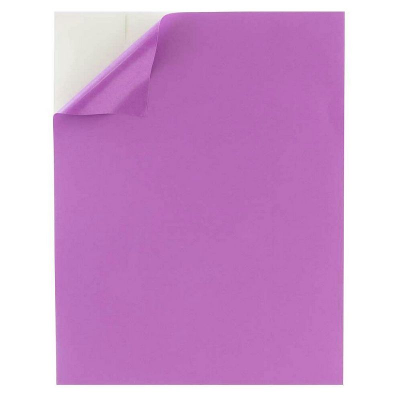 JAM Paper Shipping Labels 8.5" x 11" 10ct - Purple