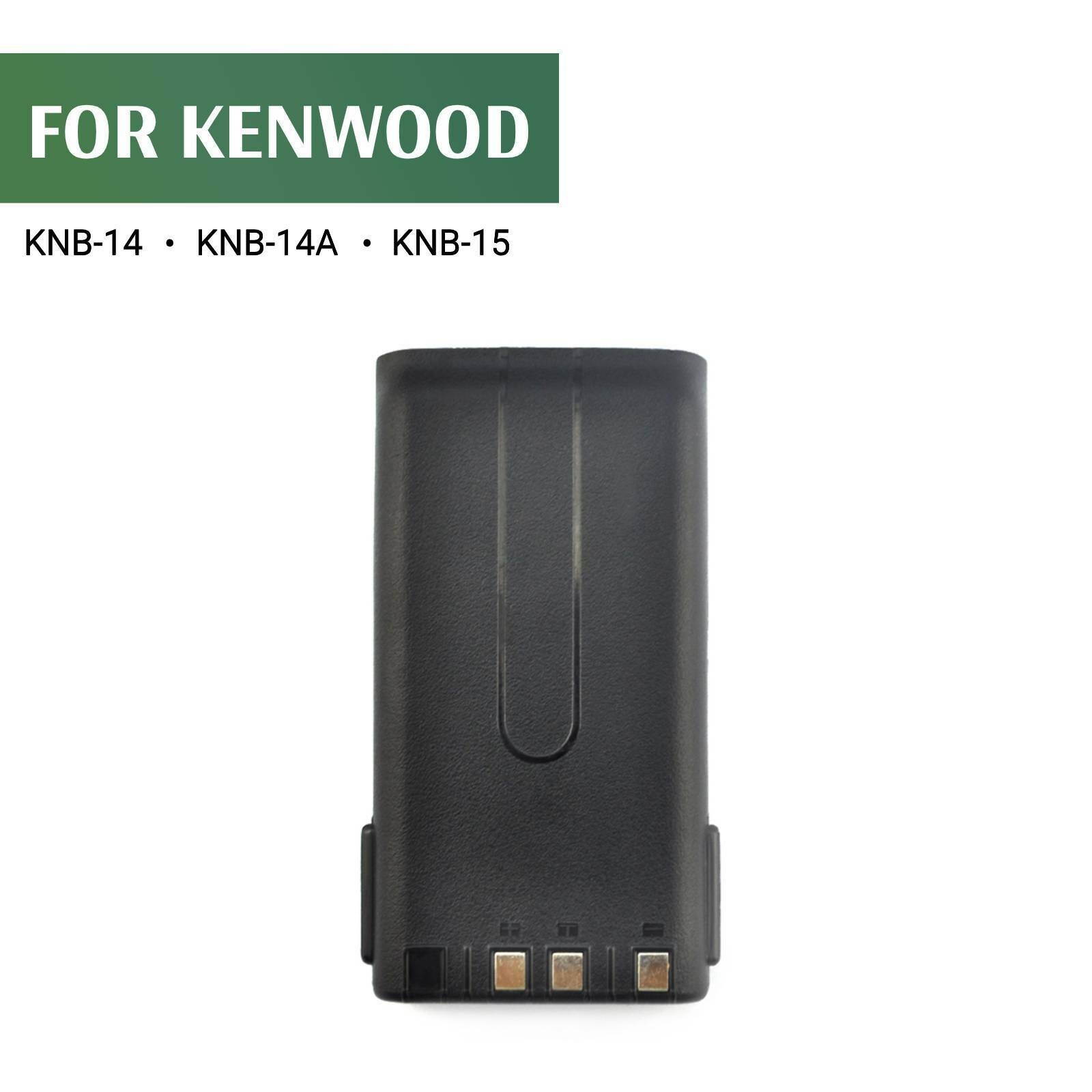 1800mAh Battery for Kenwood 2-Way Radios KNB-14 KNB-15 TK-270 TK-3102 TK-3107