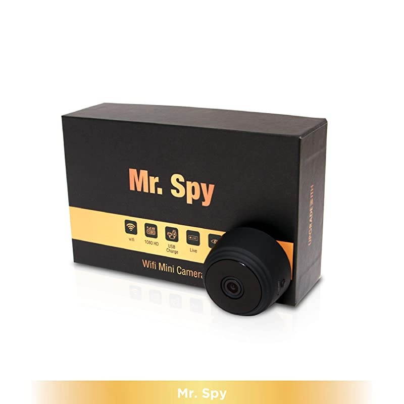 Mini Spy Camera Wireless Hidden WiFi | 2020 Released Full HD 1080P Audio Motion Sensor Infrared Night Vision | Mini Nanny Cam for Apartment Security