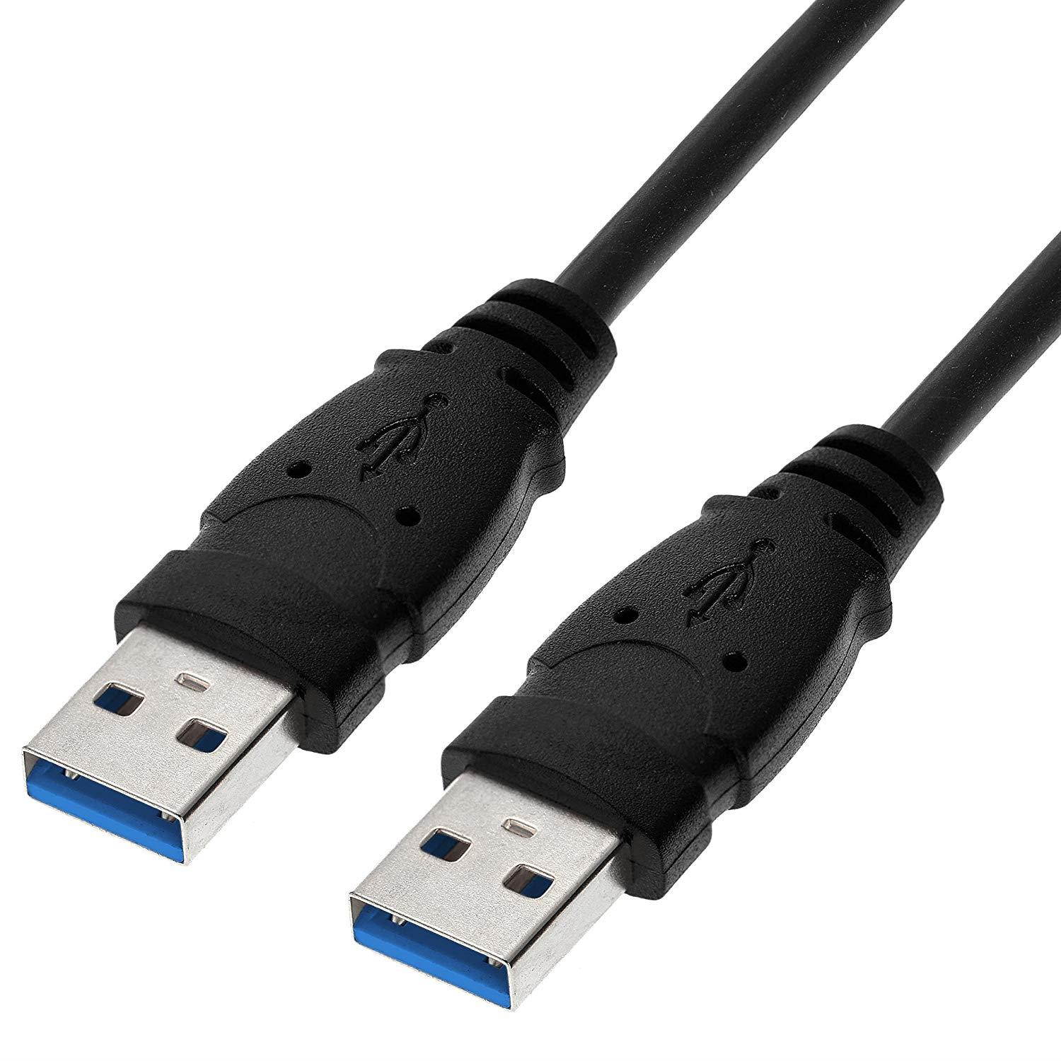 Mediabridge USB 3.0 - USB Cable (4 Feet) - SuperSpeed A Male to A Male
