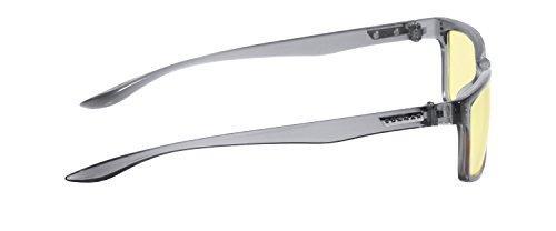 Gunnar Optiks VER-06701 Vertex Computer glasses, block blue light, Anti-glare, minimize digital eye strain, Smoke/Amber