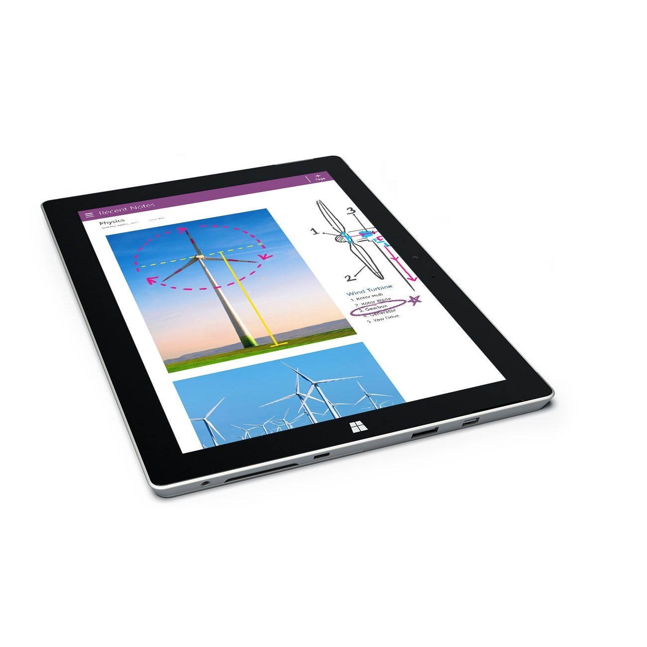 Microsoft Surface 3 (7G5-00001) - 10.8" 2GB, 64GB Wi-Fi Silver Grade A