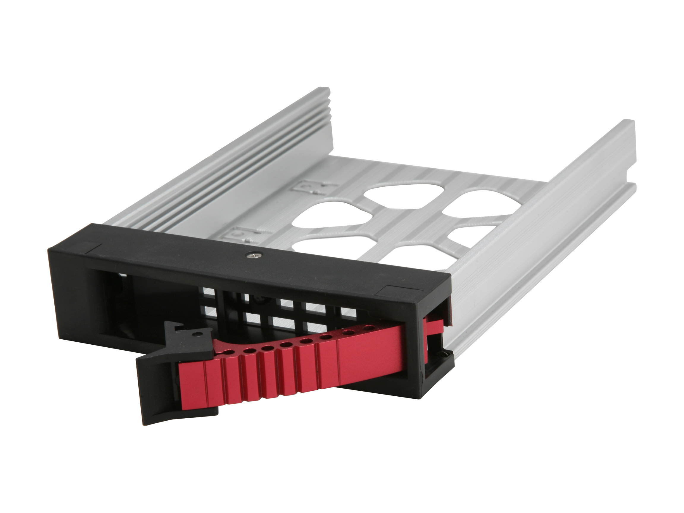iStarUSA BPU-HSTRAY-RED Aluminum Red Handled Lockable Tray