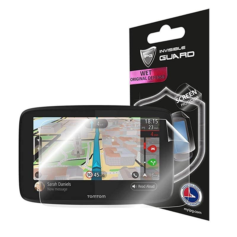 for Tomtom GO 620 6Inch GPS Navigation Display Screen Protector Invisible Ultra HD Clear Film Anti Scratch Skin Guard SmoothSelfHealingBubble Free