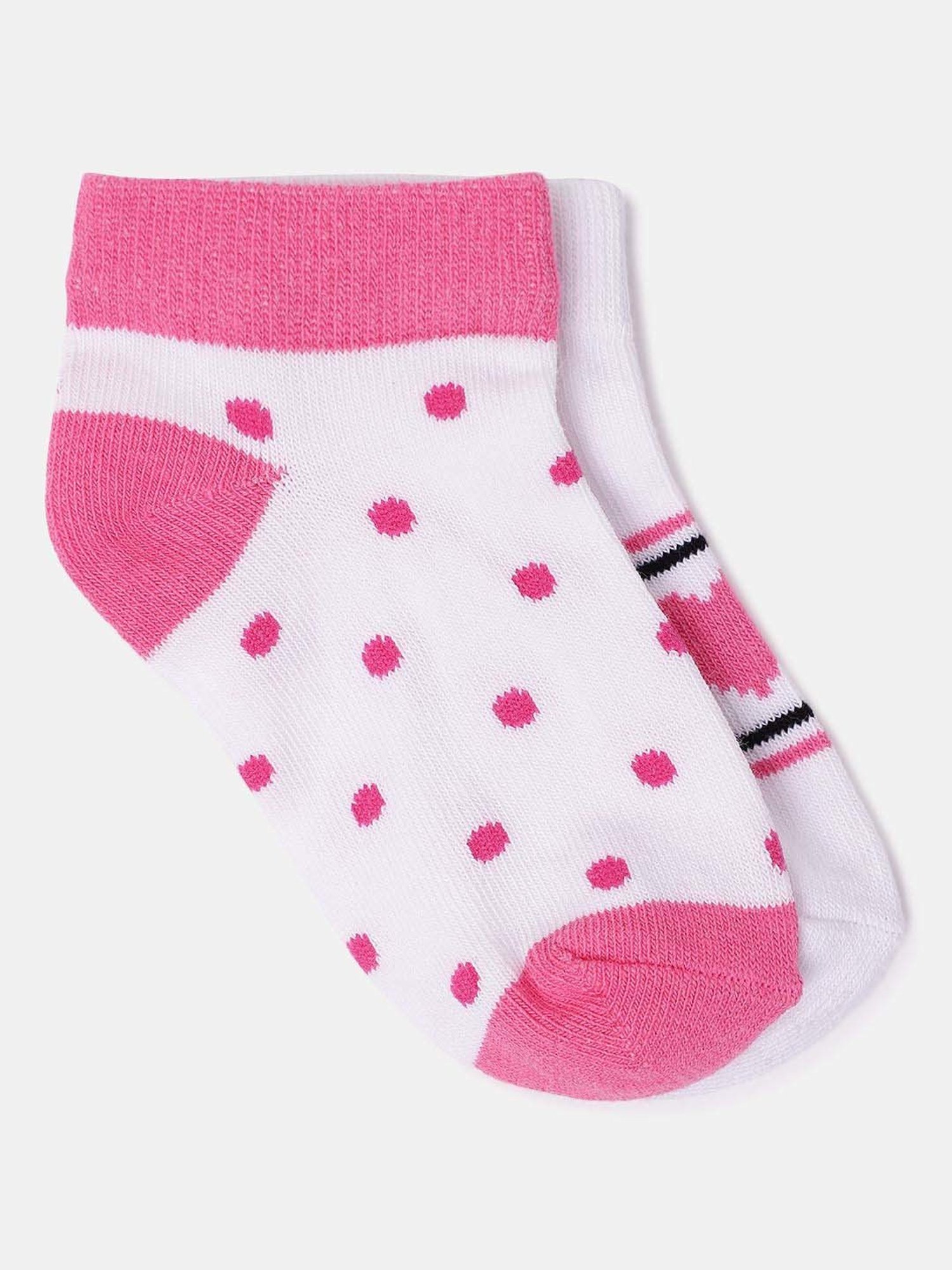 Blue Giraffe Pink & White Cotton Set of 2
