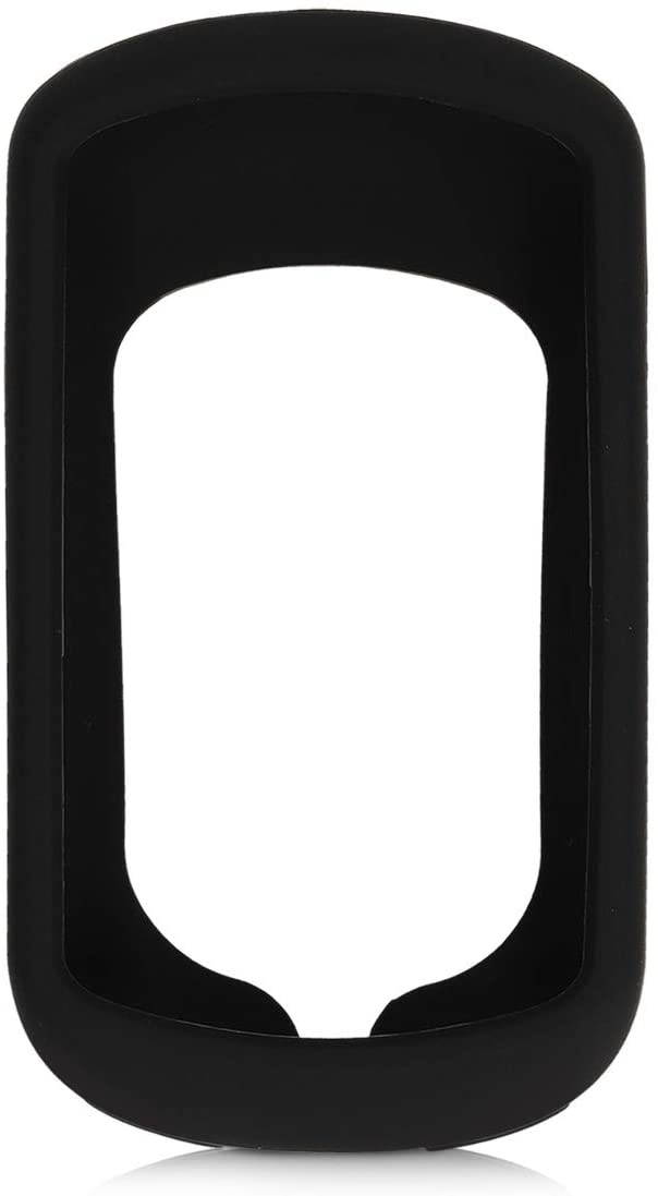 kwmobile Case Compatible with Garmin Edge Explore - Soft Silicone Bike GPS Navigation System Protective Cover - Black
