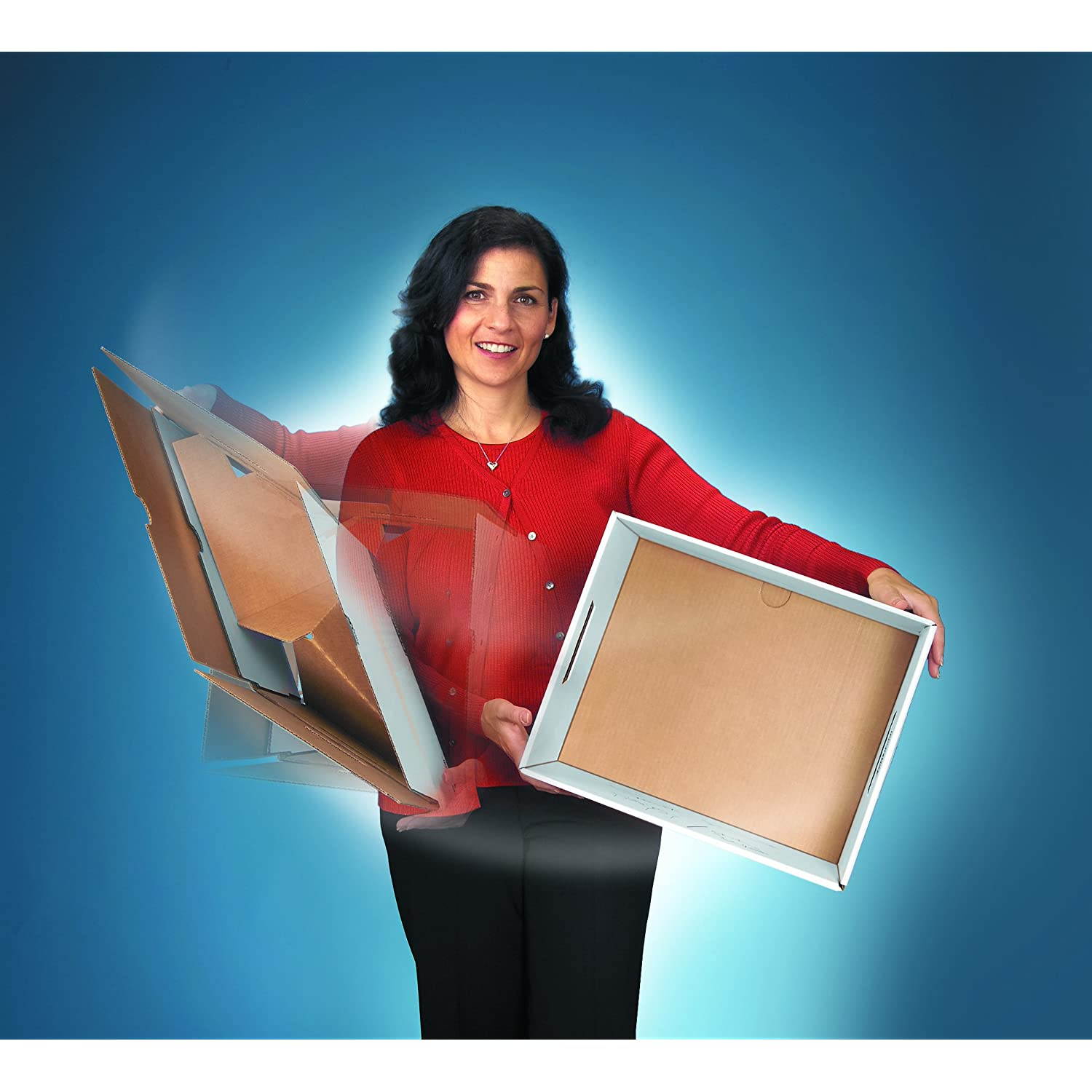 Bankers Box STOR/FILE Medium-Duty Storage Boxes, FastFold, Lift-Off Lid, 100% Recycled, Letter/Legal, Case of 12 (12770)