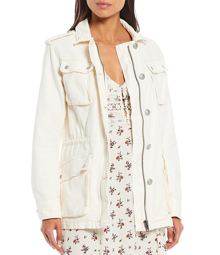 Free People Rumors Denim Jacket