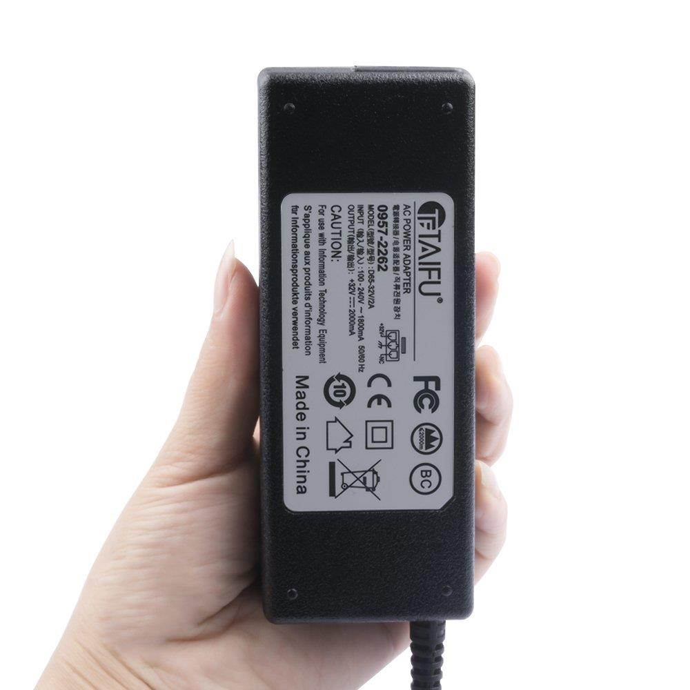 TAIFU 32V 2000MA AC Power Adapter for HP 0957-2262 0957-2093 0957-2283 OfficeJet Pro/Plus 8000 8500 8500A 8250V 8250xi L7350 L7500 A809 A809A A910 A910N A910A A910G Series Inkjet All-in-one Printer
