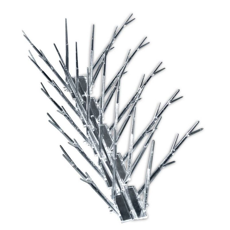 2pk 10' Plastic Bird Spikes Kit With Glue - Bird-X